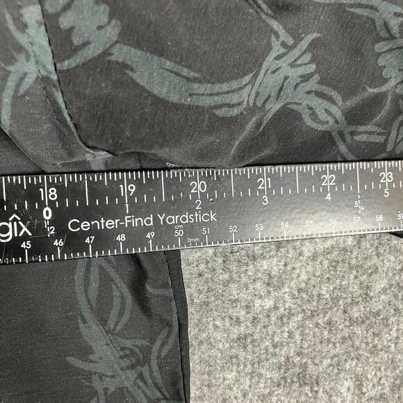 Extreme Gear Button-Up Shirt Mens Size XL Black Red Flame Barbed WireShortSleeve - Picture 5 of 7